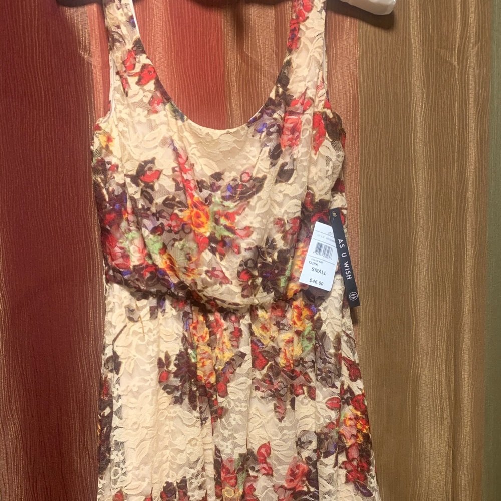 As U Wish Floral dress